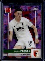 Ruben Vargas [Purple] Soccer Cards 2020 Topps Chrome Bundesliga Sapphire Prices