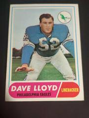 Dave Lloyd Football Cards 1968 Topps Prices