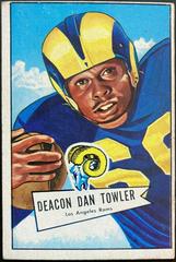 Dan Towler #120 Football Cards 1952 Bowman Large Prices