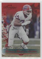 Thurman Thomas [Spectrum Red] Football Cards 2000 Playoff Prestige Prices