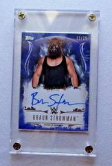 Braun Strowman [Blue] #UA-BS Wrestling Cards 2016 Topps WWE Undisputed Autographs Prices