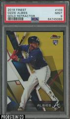 Ozzie Albies [Gold Refractor] #103 Baseball Cards 2018 Topps Finest Prices