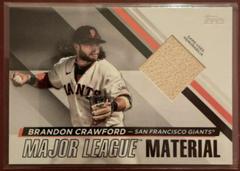 Brandon Crawford #MLM-BC Baseball Cards 2024 Topps Major League Material Prices