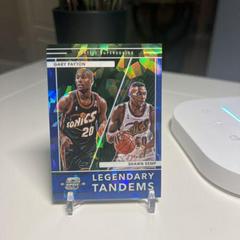 Shawn Kemp, Gary Payton [Blue Ice] #9 Basketball Cards 2021 Panini Contenders Optic Legendary Tandems Prices
