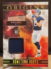 Will Levis #HR-WL Football Cards 2023 Panini Origins Hometown Roots Prices