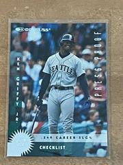 Ken Griffey Jr. [Silver] #450 Baseball Cards 1997 Panini Donruss Press Proof Prices