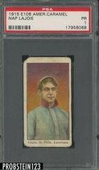 Nap Lajoie Baseball Cards 1915 E106 American Caramel Prices