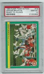 Denver Broncos [Ready to Pounce] #16 Football Cards 1984 Fleer Team Action Prices