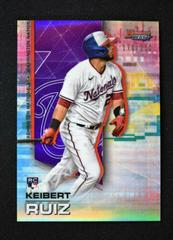 Keibert Ruiz [Purple Refractor] #11 Baseball Cards 2021 Bowman’s Best Prices