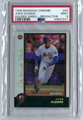 John Olerud [Refractor] #67 Baseball Cards 1998 Bowman Chrome Golden Anniversary Prices