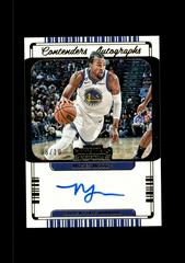 Moses Moody [Gold] #CA-MMD Basketball Cards 2022 Panini Contenders Autographs Prices