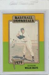 Willie Mays #168 Baseball Cards 1980 Baseball Immortals Prices