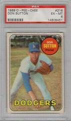 Don Sutton #216 Baseball Cards 1969 O Pee Chee Prices