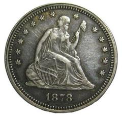 1878 Coins Seated Liberty Quarter Prices