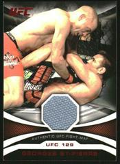 Georges St Pierre [Ruby] #MTMR-GSP Ufc Cards 2011 Topps UFC Moment of Truth Mat Relics Prices