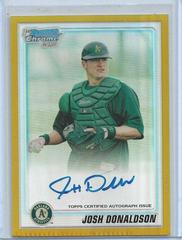 Josh Donaldson [Gold Refractor] Baseball Cards 2010 Bowman Chrome Prospects Prices