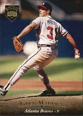 Greg Maddux [Electric Diamond Gold] #49 Baseball Cards 1995 Upper Deck Prices