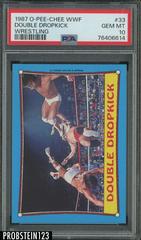 Double Dropkick Wrestling Cards 1987 O Pee Chee WWF Prices