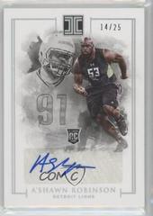A'Shawn Robinson [Autograph Silver] #141 Football Cards 2016 Panini Impeccable Prices