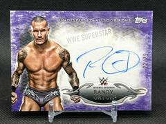 Randy Orton [Purple] Wrestling Cards 2015 Topps WWE Undisputed Autographs Prices