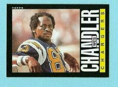 Wes Chandler #370 Football Cards 1985 Topps Prices