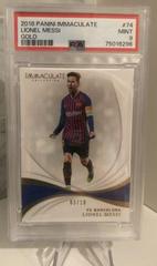 Lionel Messi [Gold] Soccer Cards 2018 Panini Immaculate Prices