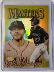 Trevor Story [Gold Refractor] Baseball Cards 2021 Topps Finest 1997 Masters Prices