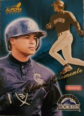 Edgard Clemente #60 Baseball Cards 1999 Pacific Aurora Prices