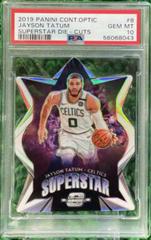 Jayson Tatum #8 Basketball Cards 2019 Panini Contenders Optic Superstar Die Cuts Prices