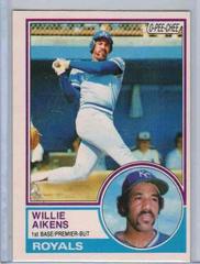 Willie Aikens #136 Baseball Cards 1983 O Pee Chee Prices