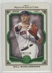 Will Middlebrooks [Green] Baseball Cards 2013 Topps Museum Collection Prices