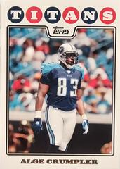 Alge Crumpler #188 Football Cards 2008 Topps Prices
