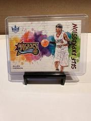 Allen Iverson [Ruby] #18 Basketball Cards 2023 Panini Court Kings Self Expression Prices