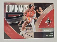 A'ja Wilson Basketball Cards 2022 Panini Prizm WNBA Dominance Prices