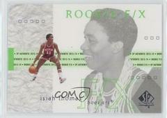 Isiah Thomas 2001 SP Rookie FX #57 Basketball Cards 2013 SP Authentic Prices