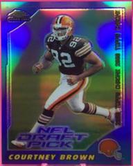 Courtney Brown [Refractor] Football Cards 2000 Topps Chrome Prices