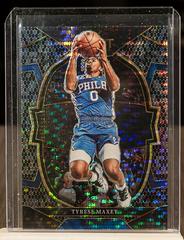 Tyrese Maxey [Neon Purple Pulsar] Basketball Cards 2022 Panini Select Prices