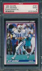 Jeff George Football Cards 1990 Panini Score Supplemental Prices