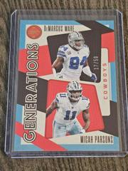 DeMarcus Ware, Micah Parsons [Blue] #GEN-3 Football Cards 2023 Panini Legacy Generations Prices
