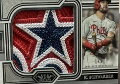 Kyle Schwarber Baseball Cards 2023 Topps Tier One Prodigious Patches Prices