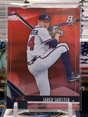 Jared Shuster [Red] Baseball Cards 2021 Bowman Platinum Top Prospects Prices