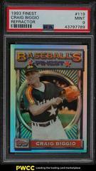 Craig Biggio [Refractor] #119 Baseball Cards 1993 Finest Prices