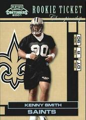 Kenny Smith [Championship Ticket] #145 Football Cards 2001 Playoff Contenders Prices