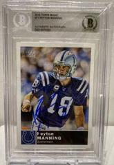 Peyton Manning [Autograph Chrome Refractor] Football Cards 2010 Topps Magic Prices