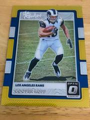 Cooper Kupp [Gold] Football Cards 2017 Panini Donruss Optic the Rookies Prices