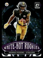 George Pickens [Purple Stars] #WHR-8 Football Cards 2022 Panini Donruss Optic White Hot Rookies Prices