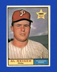 Al Neiger #202 Baseball Cards 1961 Topps Prices