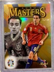Xavi Simons [Gold Refractor] #50 Soccer Cards 2023 Topps Finest Road to UEFA EURO Prices