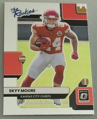 Skyy Moore #TR-16 Football Cards 2022 Panini Donruss Optic The Rookies Prices