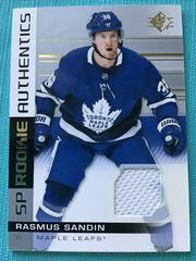 Rasmus Sandin [Jersey] Hockey Cards 2019 SP Prices